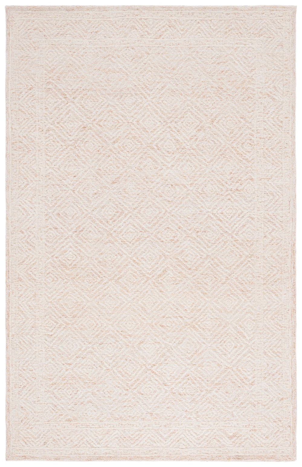 Safavieh Pine 111a Ivory Orange Ivory ,Orange Wool & Cotton Pne111a-6r