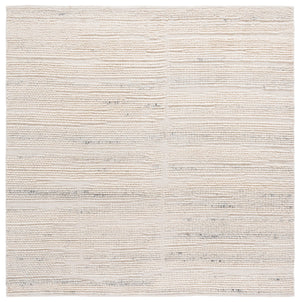 Safavieh Pine Hand Woven Wool Runner Rug – Timeless Elegance For Hallways, Luxurious Comfort & Durability Ivory ,Light Grey Wool Pile Pne112a-6sq