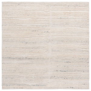 Safavieh Pine Wool Area Rug – Hand-woven Elegance For Your Home, Natural Texture And Timeless Style, 3x5 Ft Ivory ,Light Grey Wool Pile Pne112a-3