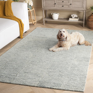 Safavieh Pine Hand-tufted Wool Area Rug - Elegant Modern Design For Luxurious Comfort In Any Room Setting Grey Wool Pile Pne113f-8