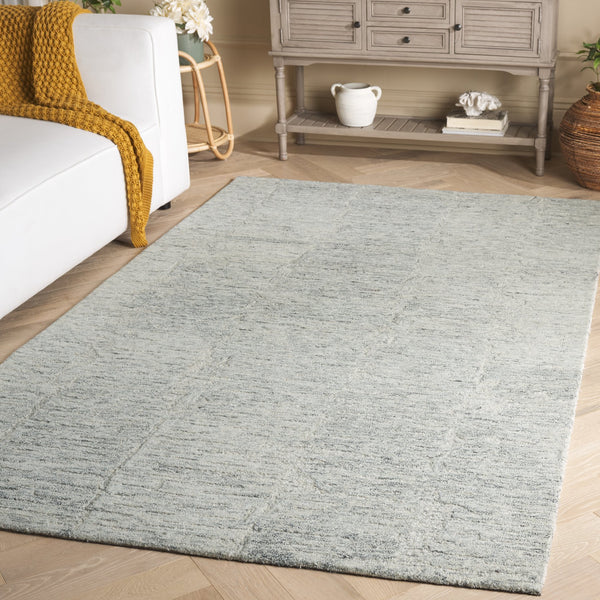 Safavieh Pine Hand-tufted Wool Runner Rug – Elegant Artisan Craftsmanship For Stylish Hallways & Spaces Grey Wool Pile Pne113f-5
