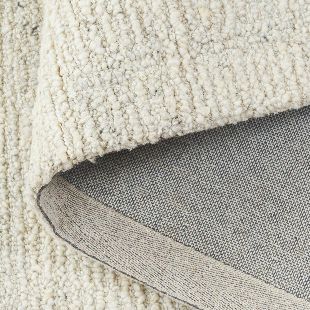 Safavieh Pine Hand Tufted Wool Runner Rug - Timeless Elegance For Hallways And Entryways, Luxurious Texture Beige ,Grey Hand Spun Wool Pile Pne114b-5