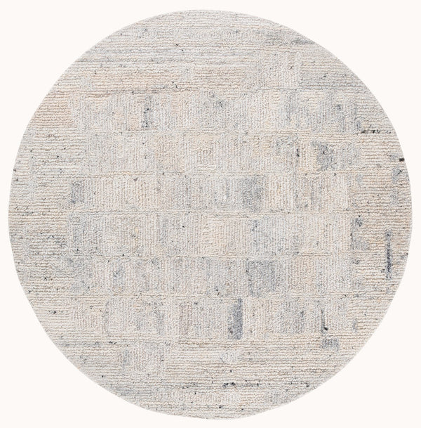Safavieh Pine Hand Tufted Wool Runner Rug - Timeless Elegance For Hallways And Entryways, Luxurious Texture Beige ,Grey Hand Spun Wool Pile Pne114b-6r