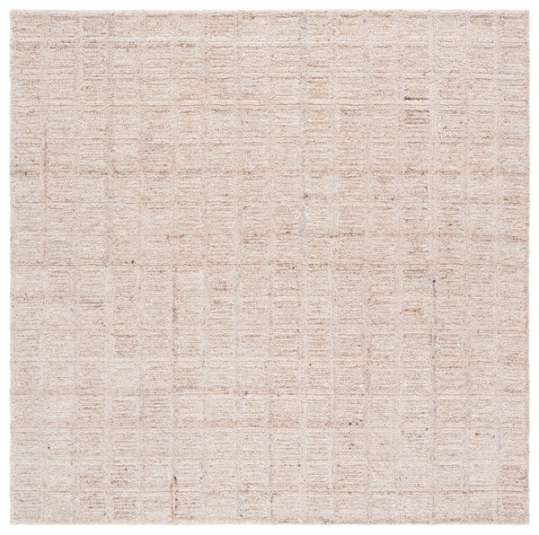 Safavieh Pine Hand-tufted Runner Rug - Luxurious Wool Pile For Hallways, Stairs & Elegant Home Decor Beige ,Brown Hand Spun Wool Pile Pne115b-6sq