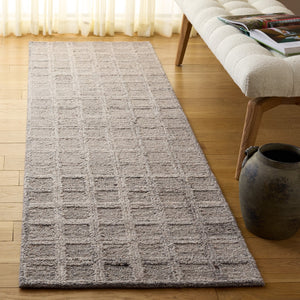 Safavieh Pine Hand-tufted Area Rug: Luxurious Wool Design In Natural Hues For Stylish Home Decor Comfort Taupe Hand Spun Wool Pile Pne115e-3