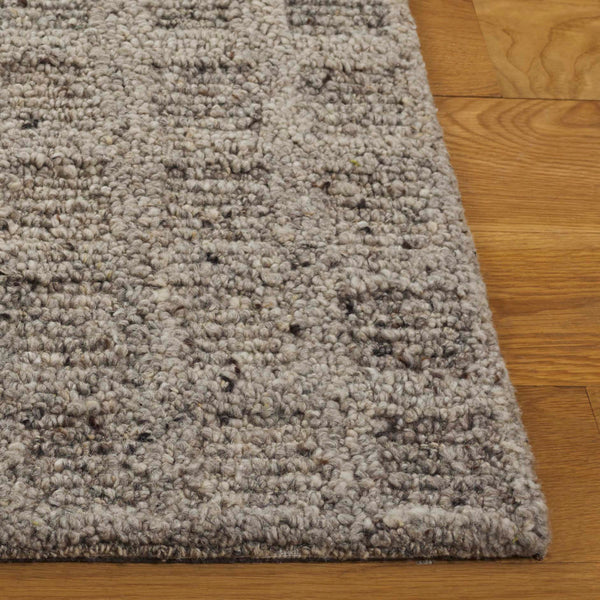 Safavieh Pine Hand-tufted Runner Rug - Luxurious Wool Pile For Hallways, Stairs & Elegant Home Decor Taupe Hand Spun Wool Pile Pne115e-5