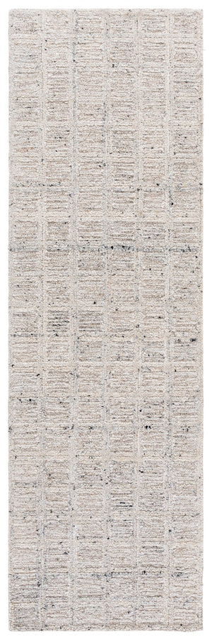 Safavieh Pine Hand-tufted Runner Rug - Luxurious Wool Pile For Hallways, Stairs & Elegant Home Decor Grey Hand Spun Wool Pile Pne115f-28
