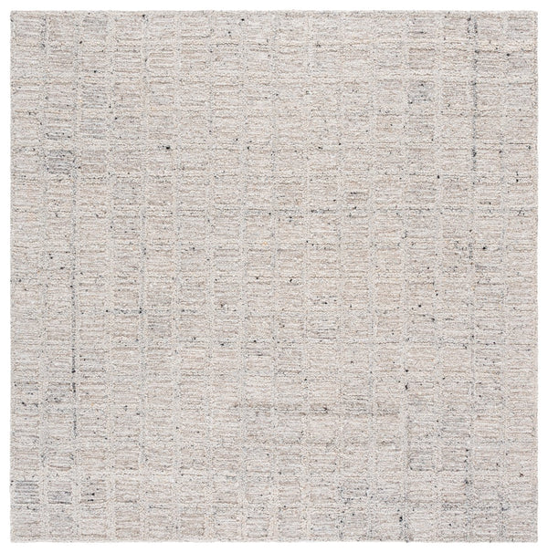 Safavieh Pine Hand-tufted Runner Rug - Luxurious Wool Pile For Hallways, Stairs & Elegant Home Decor Grey Hand Spun Wool Pile Pne115f-6sq