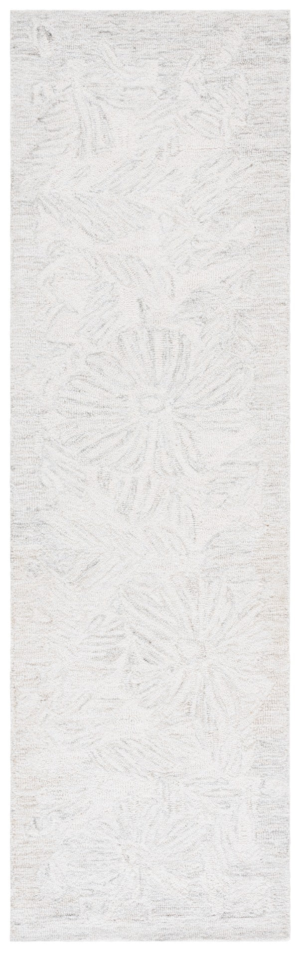 Safavieh Pine Hand-tufted Area Rug - Luxurious Wool Blend In Elegant Hues For Sophisticated Living Spaces Light Grey ,Ivory 95% Wool,5% Viscose Pne116g-4