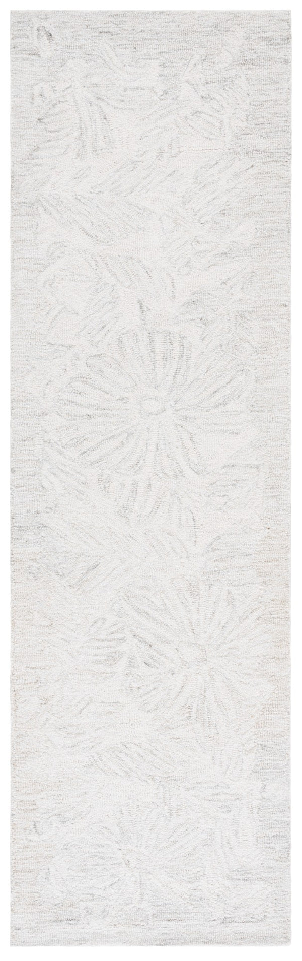 Safavieh Pine Hand-tufted Area Rug - Luxurious Wool Blend In Elegant Hues For Sophisticated Living Spaces Light Grey ,Ivory 95% Wool,5% Viscose Pne116g-4