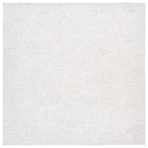 Safavieh Pine Hand-tufted Area Rug - Luxurious Wool Blend In Elegant Hues For Sophisticated Living Spaces Light Grey ,Ivory 95% Wool,5% Viscose Pne116g-4