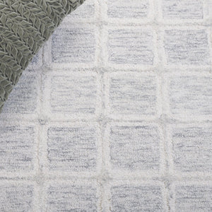 Safavieh Pine Elegant Hand-tufted Area Rug – Luxurious Wool Runner To Elevate Your Home Décor And Style Grey ,Ivory Wool Pile Pne117f-5