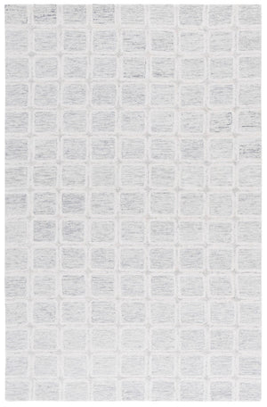 Safavieh Pine Modern Handcrafted Area Rug - Elegant Artisanal Design In Soft Wool For Cozy Home Decor Grey ,Ivory Wool Pile Pne117f-3