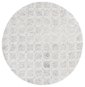 Safavieh Pine Modern Handcrafted Area Rug - Elegant Artisanal Design In Soft Wool For Cozy Home Decor Grey ,Ivory Wool Pile Pne117f-3