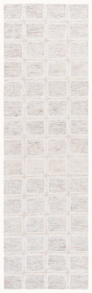 Safavieh Pine Elegant Hand-tufted Area Rug – Luxurious Wool Runner To Elevate Your Home Décor And Style Rust ,Grey Wool Pile Pne117p-28