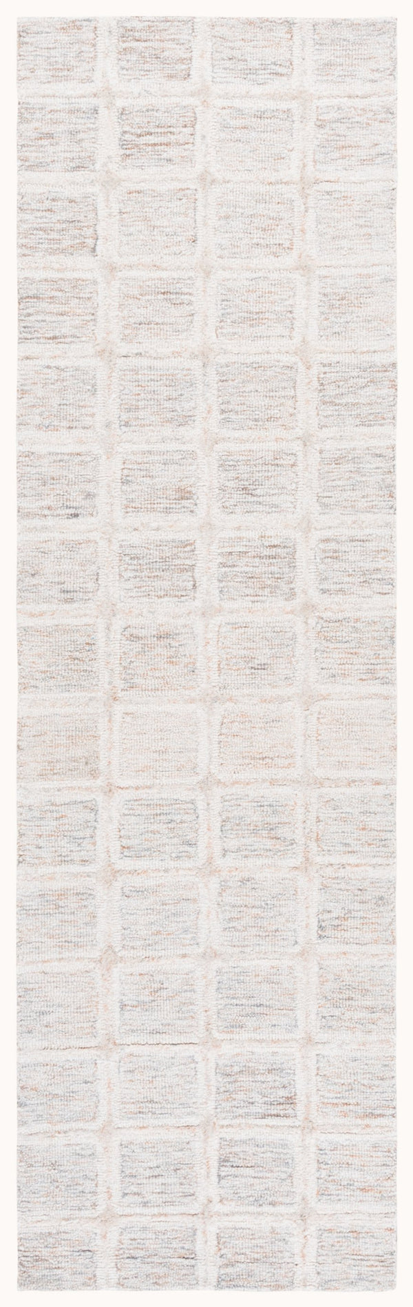 Safavieh Pine Elegant Hand-tufted Area Rug – Luxurious Wool Runner To Elevate Your Home Décor And Style Rust ,Grey Wool Pile Pne117p-28