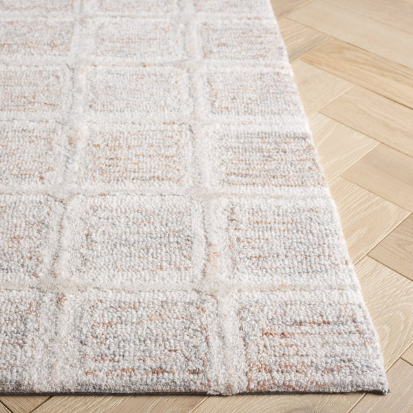 Safavieh Pine Elegant Hand-tufted Area Rug – Luxurious Wool Runner To Elevate Your Home Décor And Style Rust ,Grey Wool Pile Pne117p-5