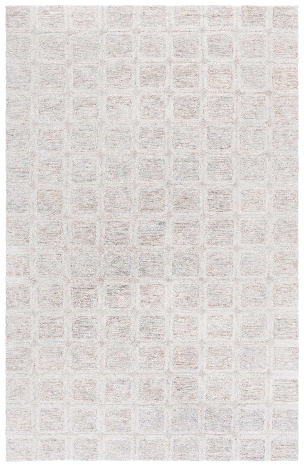 Safavieh Pine Elegant Hand-tufted Area Rug – Luxurious Wool Runner To Elevate Your Home Décor And Style Rust ,Grey Wool Pile Pne117p-5