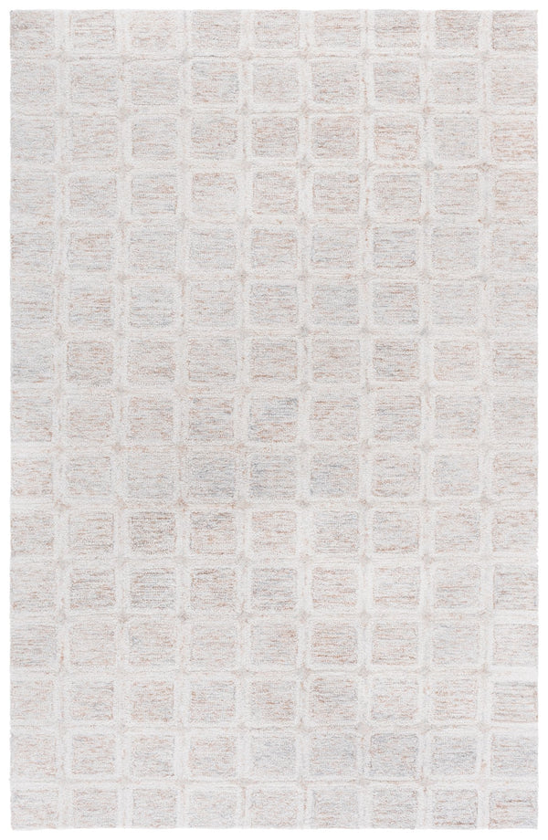 Safavieh Pine Elegant Hand-tufted Area Rug – Luxurious Wool Runner To Elevate Your Home Décor And Style Rust ,Grey Wool Pile Pne117p-5