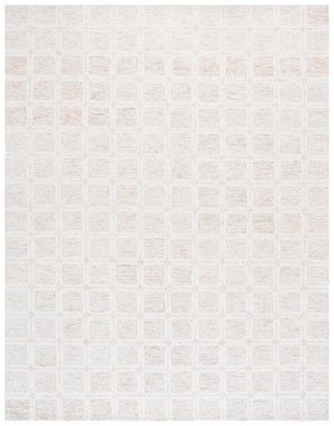 Safavieh Pine Modern Handcrafted Area Rug - Elegant Artisanal Design In Soft Wool For Cozy Home Decor Rust ,Grey Wool Pile Pne117p-4