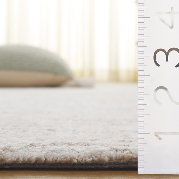 Safavieh Pine Hand-tufted Wool Area Rug - Luxurious Modern Design For Elegant Living Spaces, 100% Quality Grey ,Brown Wool Pile Pne118f-4