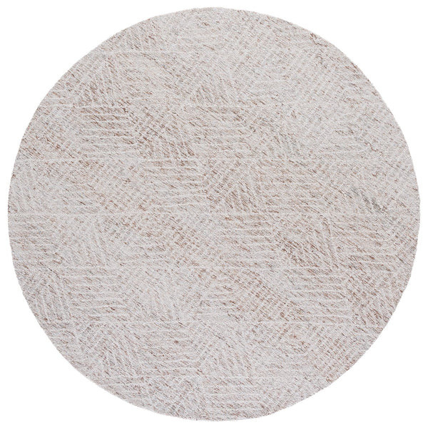 Safavieh Pine Modern Hand-tufted Runner Rug In Elegant Palette For Contemporary Home Décor And Comfort Grey ,Brown Wool Pile Pne118f-6r