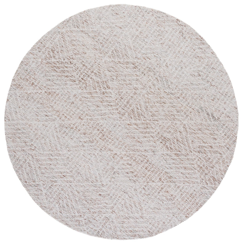 Safavieh Pine Hand-tufted Wool Area Rug - Luxurious Modern Design For Elegant Living Spaces, 100% Quality Grey ,Brown Wool Pile Pne118f-4