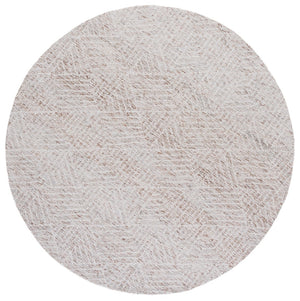 Safavieh Pine Hand-tufted Wool Area Rug - Luxurious Modern Design For Elegant Living Spaces, 100% Quality Grey ,Brown Wool Pile Pne118f-4