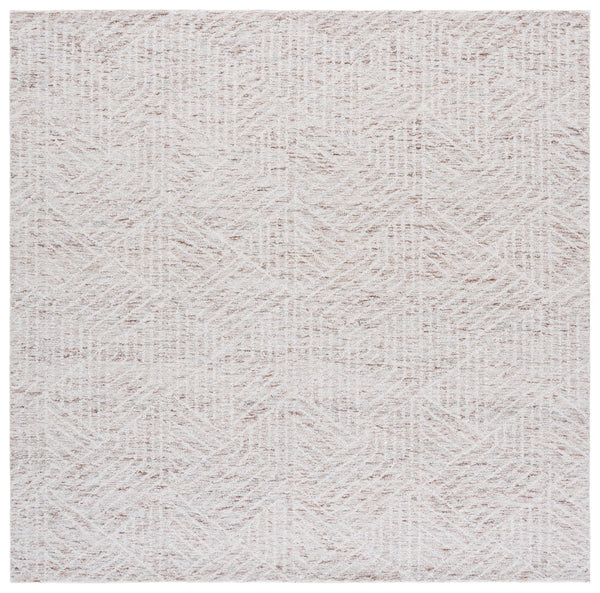 Safavieh Pine Hand-tufted Wool Area Rug - Luxurious Modern Design For Elegant Living Spaces, 100% Quality Grey ,Brown Wool Pile Pne118f-4