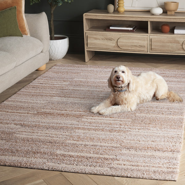 Safavieh Pine Timeless Handcrafted Area Rug - Modern Elegance For Small Spaces, Perfect For Any Decor Beige ,Lt Rust 80% Polyester,20% Wool Pne120b-6