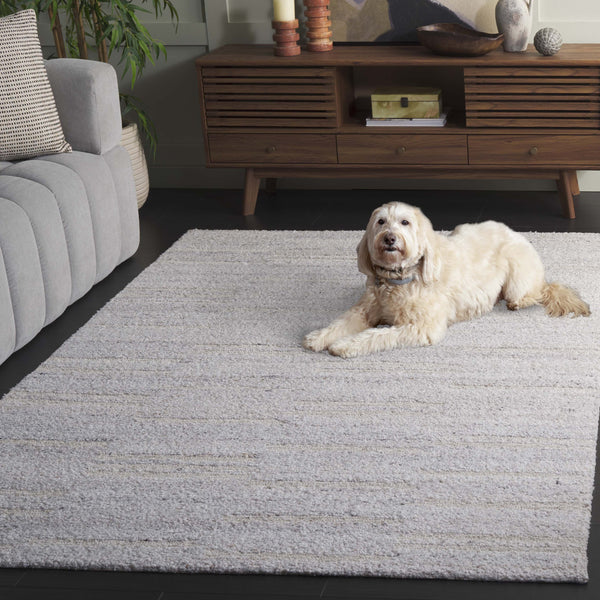 Safavieh Pine Hand-tufted Runner Rug: Luxurious Comfort And Modern Elegance For Your Home Décor Needs Silver ,Grey 80% Polyester,20% Wool Pne120g-5