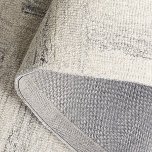 Safavieh Pine Luxurious Hand-tufted Wool Area Rug With Elegant Geometric Design - Perfect For Modern Interiors Ivory ,Grey Wool Pile Pne201a-6