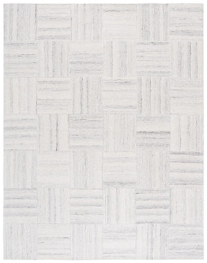 Safavieh Pine Luxurious Hand-tufted Wool Area Rug With Elegant Geometric Design - Perfect For Modern Interiors Ivory ,Grey Wool Pile Pne201a-6
