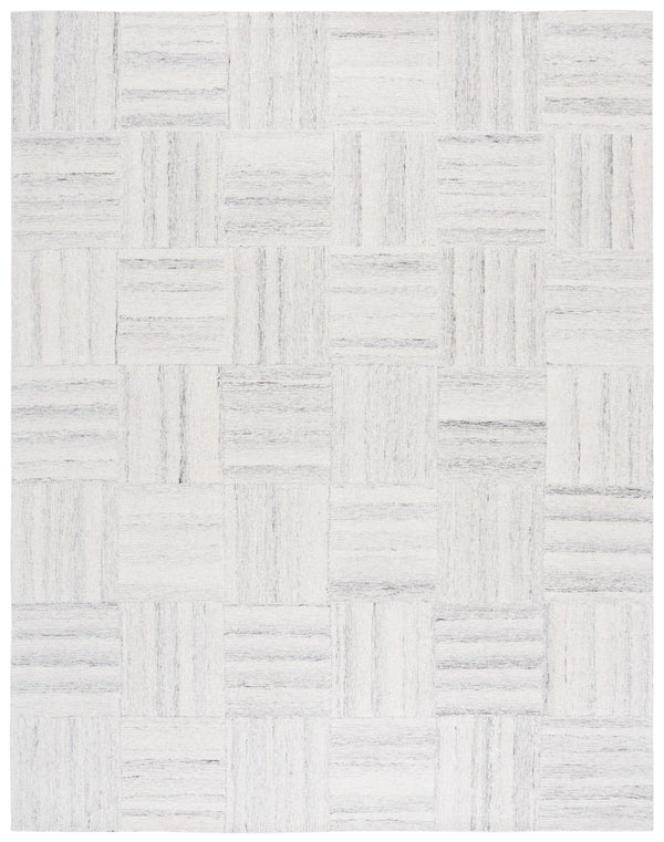 Safavieh Pine Luxurious Hand-tufted Wool Area Rug With Elegant Geometric Design - Perfect For Modern Interiors Ivory ,Grey Wool Pile Pne201a-6