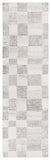 Pine Hand-Tufted Wool Pile Runner Rug - Chic Scandinavian Geometric Design for Modern Interiors