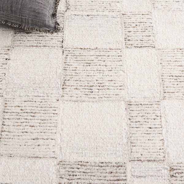 Safavieh Pine 202b Beige & Brown 5' X 8' Hand-tufted Wool Area Rug – Contemporary Elegance For Any Space Beige ,Brown Wool Pile Pne202b-5