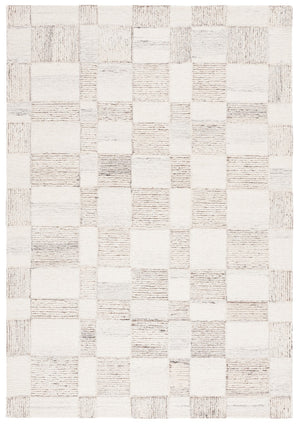 Safavieh Pine Hand-tufted Wool Area Rug - Modern Textured Design For Cozy, Stylish Home Décor Essentials Beige ,Brown Wool Pile Pne202b-6