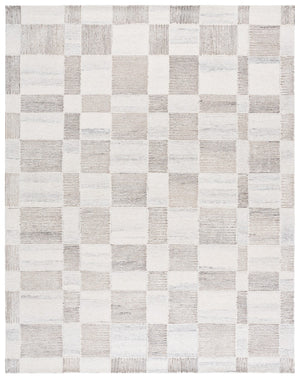 Safavieh Pine Hand-tufted Wool Area Rug - Modern Textured Design For Cozy, Stylish Home Décor Essentials Beige ,Brown Wool Pile Pne202b-6