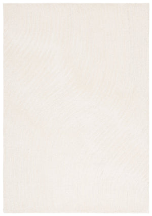 Safavieh Pine 203a Ivory Area Rug - Luxurious Hand-tufted 5' X 8' Medium Rectangle With Elegant Wavy Pattern Ivory Wool Pile Pne203a-5