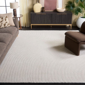 Safavieh Pine Elegant Hand-tufted Wool Area Rug – Luxurious Texture, Durable Craftsmanship & Contemporary Style Ivory Wool Pile Pne203a-4