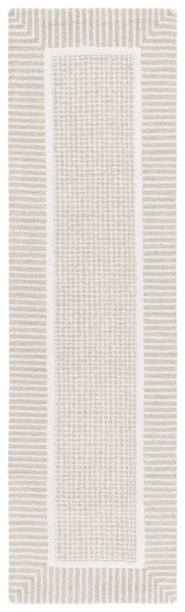 Safavieh Pine Hand-tufted Area Rug - Elevate Your Space With Modern Sophistication And Plush Comfort Beige ,Ivory Wool Pile Pne301b-28