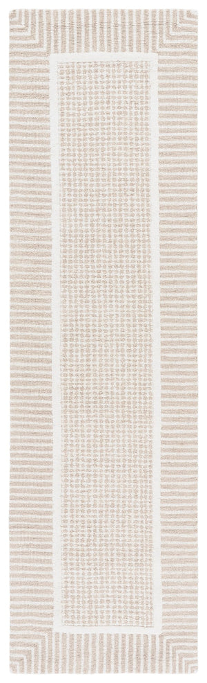 Safavieh Pine Modern Hand-tufted Area Rug In Elegant Shades For A Luxurious Touch To Your Living Space Beige ,Ivory Wool Pile Pne301b-4