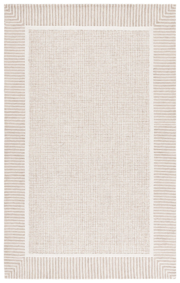 Safavieh Pine Hand-tufted Area Rug - Elevate Your Space With Modern Sophistication And Plush Comfort Beige ,Ivory Wool Pile Pne301b-5