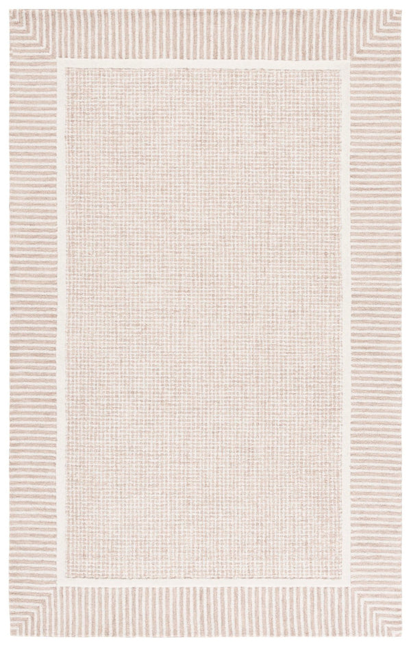 Safavieh Pine Modern Hand-tufted Area Rug In Elegant Shades For A Luxurious Touch To Your Living Space Beige ,Ivory Wool Pile Pne301b-4