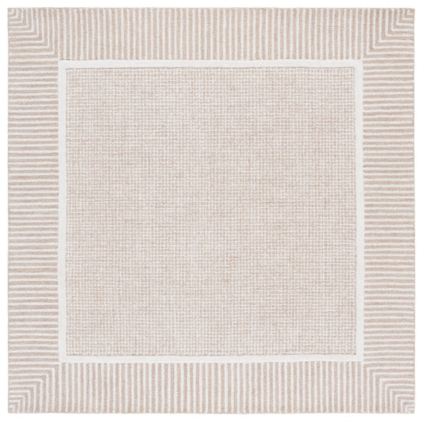 Safavieh Pine Modern Hand-tufted Area Rug In Elegant Shades For A Luxurious Touch To Your Living Space Beige ,Ivory Wool Pile Pne301b-4