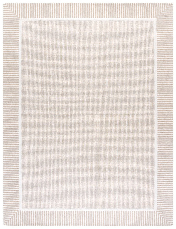 Safavieh Pine Hand-Tufted Wool Area Rug Neutral Ivory Palette Plush Pile Modern Living Room Beige 8'-0" x 10'-0" PNE301B-8