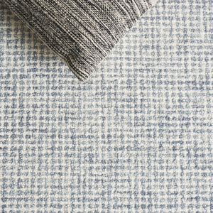 Safavieh Pine Hand-Tufted Wool Area Rug Neutral Ivory Palette Plush Pile Modern Living Room Blue 8'-0" x 10'-0" PNE301M-8