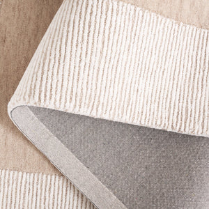 Safavieh Pine Hand-Tufted Dark Beige Ivory Wool Rug — Plush Low-Profile 3/8" Pile, Modern Timeless Style 5'-0" x 8'-0" PNE302B-5