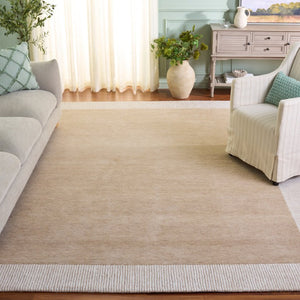Safavieh Pine Hand Tufted Wool Area Rug Neutral Beige Ivory Plush Pile for Living Room PNE302B-8