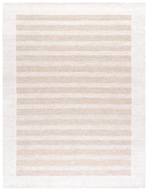 Safavieh Pine Hand Tufted Wool Runner Rug for Hallways with Ivory Tones and Cushioned Pile Beige 8'-0" x 10'-0" PNE304B-8